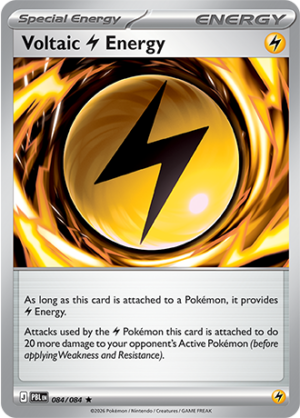 Voltaic Energy Reverse Holo 084 (PBL)