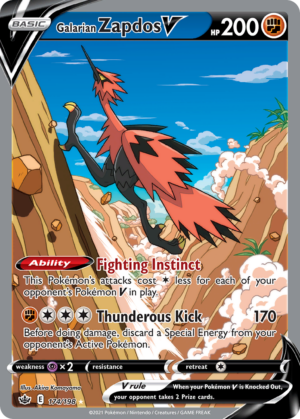 Galarian Zapdos V 174 (CRE)