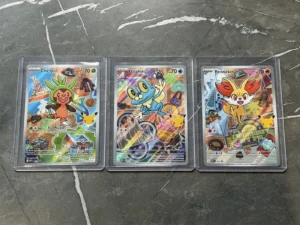 Chespin 058, Fennekin 059, Froakie 060- Zestaw