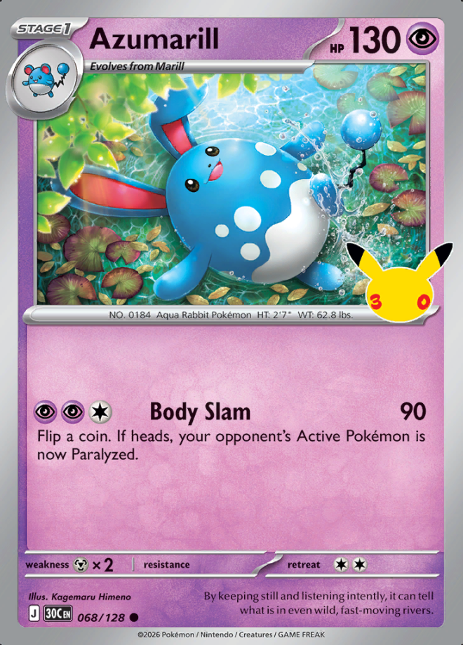 Azumarill 068 (30C)