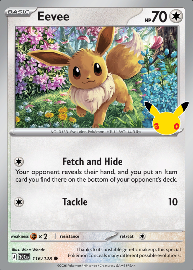 Eevee 116 (30C)
