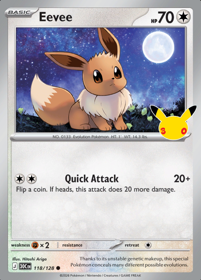 Eevee 118 (30C)