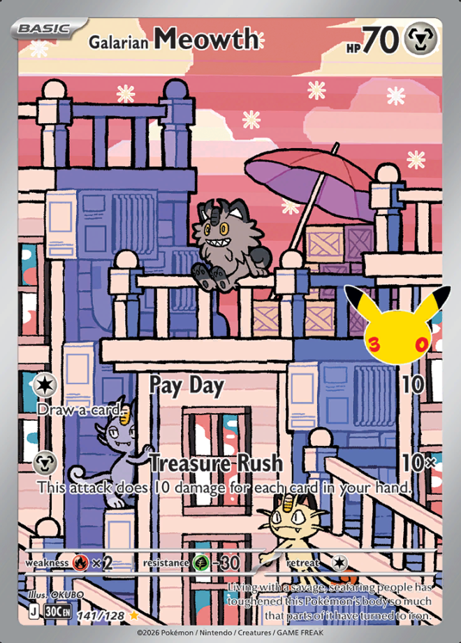 Galarian Meowth 141 (30C)