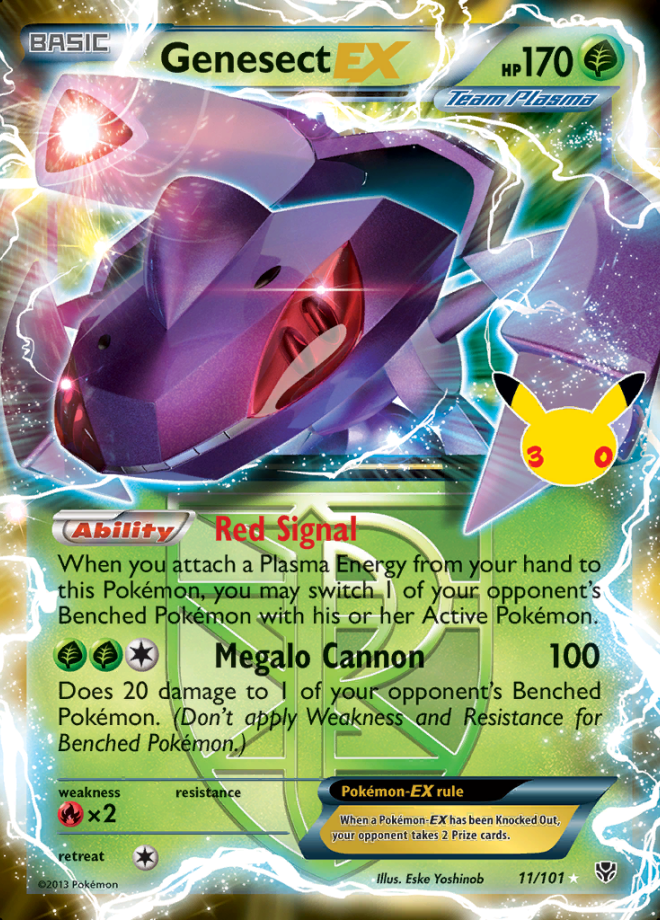Genesect EX 11 (30C)