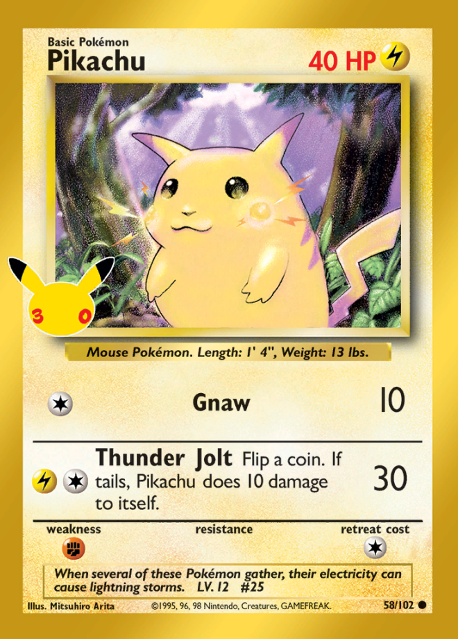 Pikachu 58 (30C)