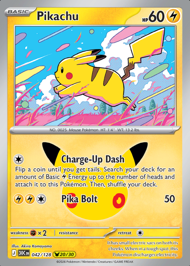 Pikachu 042 (30C)