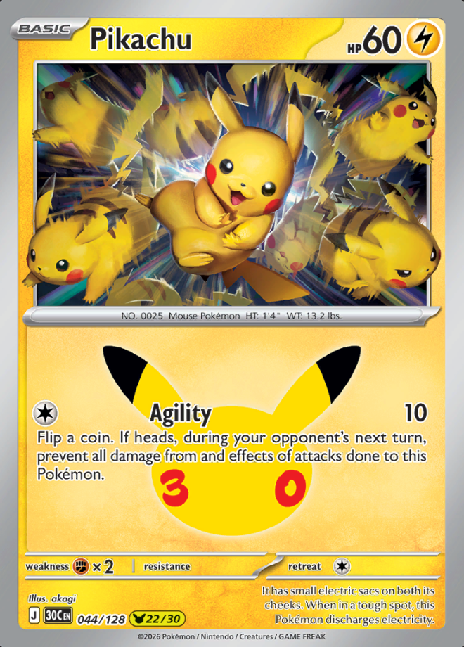 Pikachu 044 (30C)