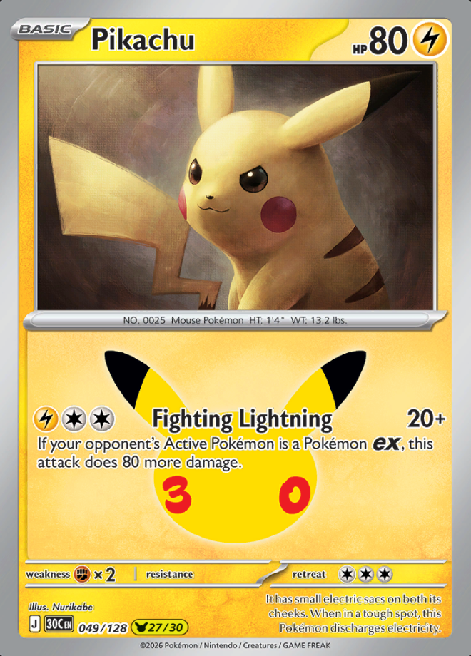 Pikachu 049 (30C)