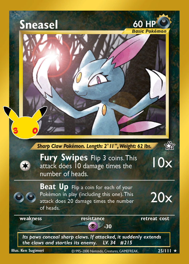 Sneasel 25 (30C)