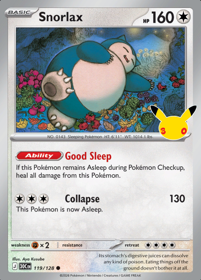 Snorlax 119 (30C)